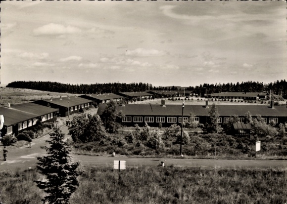 Postcard Daaden in the Westerwald, Stegskopf, military training area