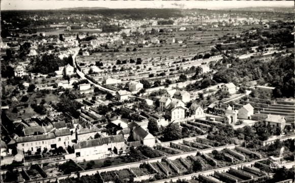 Ak Thomery Seine et Marne, Gesamtansicht, Les Murs