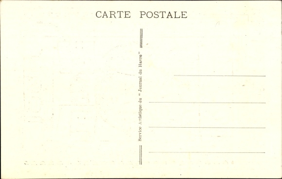 Coat of arms Postcard Le Havre Seine Maritime, International Philatelic Exhibition 1929