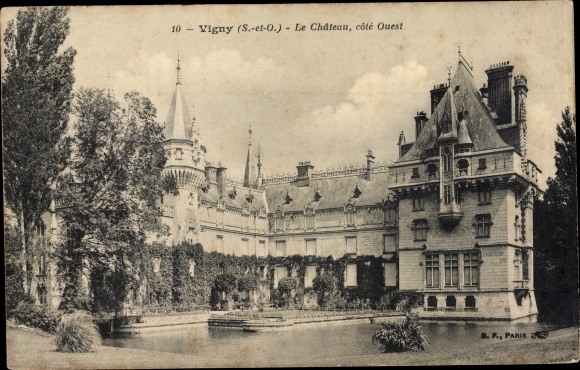 Ak Vigny Val d’Oise, Château de Vigny