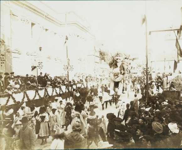 Photo Menton Alpes Maritimes, Carnaval, pageant