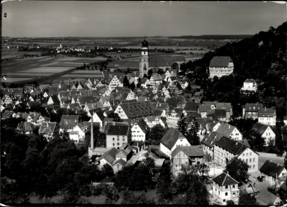 Foto Herrenberg in Württemberg, Fliegeraufnahme