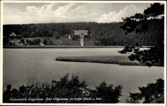 Postcard Ostseebad Kölpinsee on Usedom, Hotel Wald und See, Haus Kölpinshöh