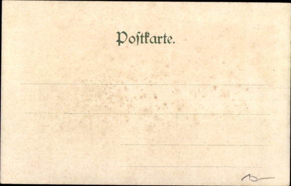 Postcard Cunewalde in the district of Bautzen, total view of the village, church