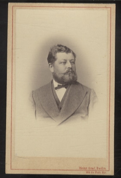 CdV portrait Count Adalbert of Waldeck and Pyrmont