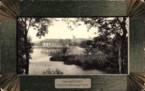 KP passe-partout Helmstedt w Dolnej Saksonii, parcela nad stawem Sternberger