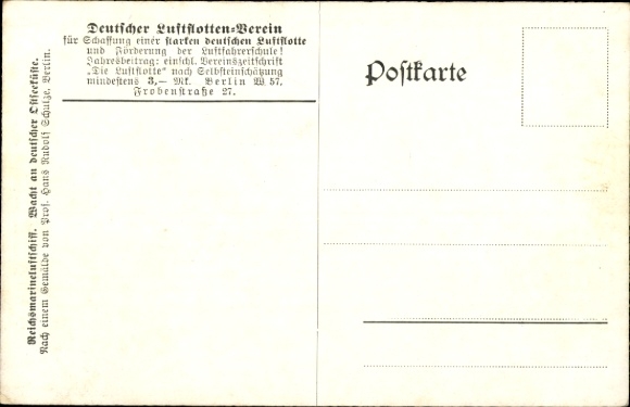 Artist Postcard Schulze, Hans Rudolf, Reichsmarine airship, watch on the German Baltic coast