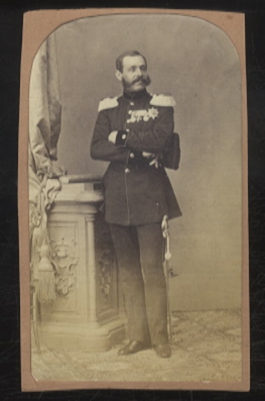 CdV portrait Adolf I. Georg of Schaumburg-Lippe