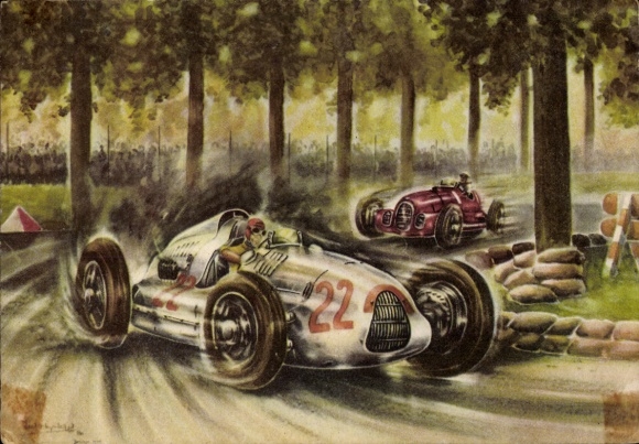 Artist PC Olyslager, P., Groote Prijs van Italie 1938, Grand Prix