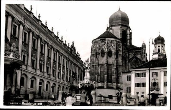 10 old PCs Passau in Bavaria, various views