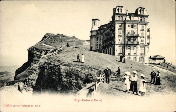 KP Rigi Kulm Canton Schwyz, Panorama, Goście