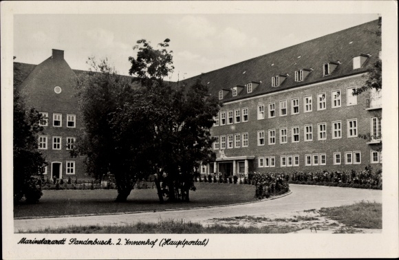 Postcard Sanderbusch Sande in Friesland, Naval Hospital