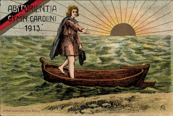 Studentika Ak Osnabrück in Niedersachsen, Abiturientia Gymnasium Carolini 1913
