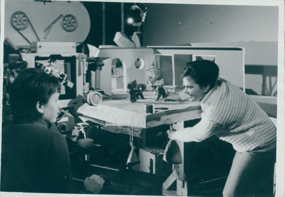 Fioto Our Sandman, Sandmann, GDR children&#39;s television, DFF, production, puppet designer