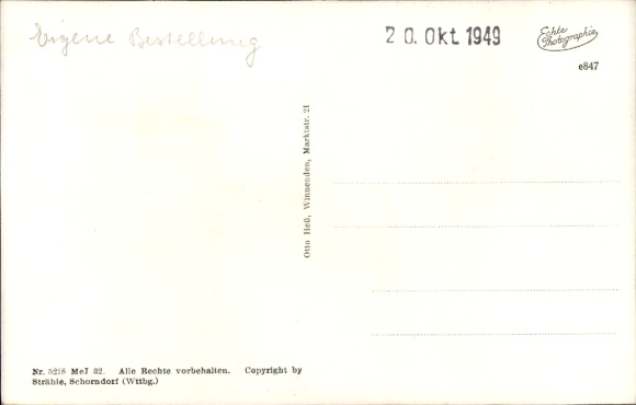 Postcard Winnenden in Württemberg, aerial view of many houses, trees, landscape photography