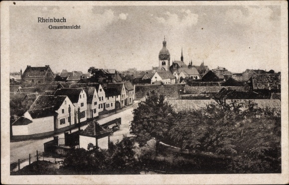 Ak Rheinbach im Rhein Sieg Kreis, Gesamtansicht