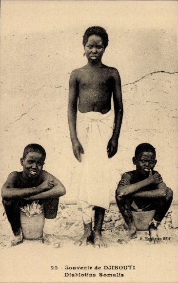 Ak Dschibuti, Diablotins Somalis, Drei Jungen