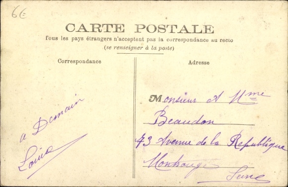 Postcard Bourgtheroulde Eure, Chateau de Bosbenard
