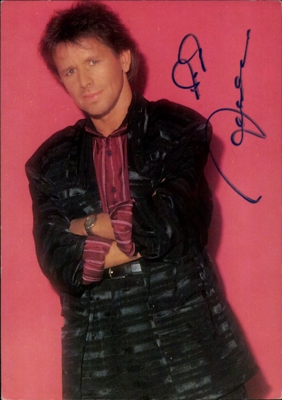 Autogrammkarte Sänger G.G. Anderson, Autogramm
