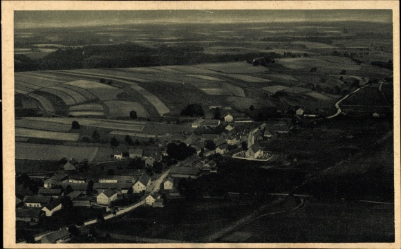 PC Huldsessen Obermaisbach Unterdietfurt Lower Bavaria, aerial photograph