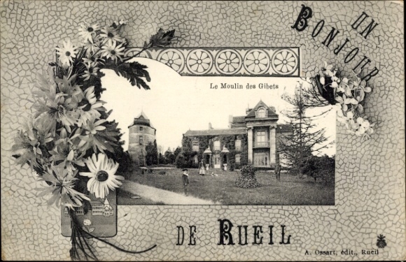 Passepartout Postcard Rueil Hauts-de-Seine, The Gibets Mill