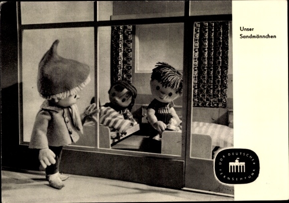 Postcard Our Sandman, Sandman, GDR German Television, S 19 63