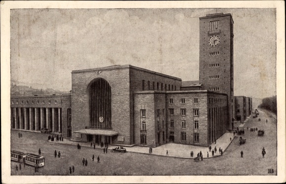 Ak Stuttgart in Württemberg, Hauptbahnhof