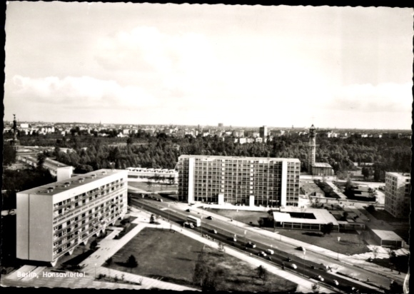 Ak Berlin Tiergarten, Hansaviertel