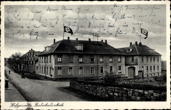 Ak Hofgeismar in Hessen, Postschutzschule