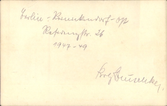 Photo Berlin Reinickendorf, Residenzstraße 26, residential building, 1948