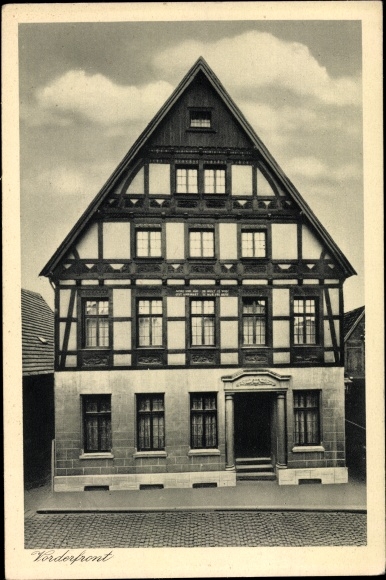 Postcard Lüdinghausen Münsterland, Canisianum, Konvikt of the higher agricultural school