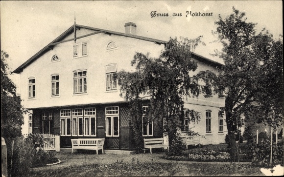 Ansichtkaart Bokhorst in Holstein, herberg