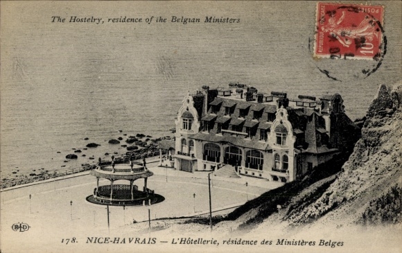 Ak Sainte Adresse Seine Maritime, Nice Havrais, Hotellerie, Residence des Ministeres Belges