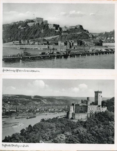 Set of 12 PCs Koblenz in envelope