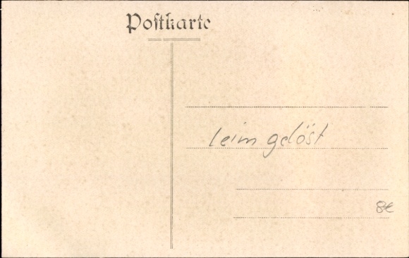 Postcard Süd Mentzhausen Jade in Lower Saxony, economy, business, prize bowling