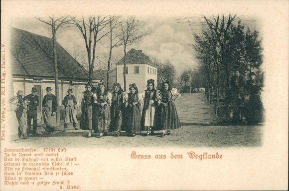 Ak kobiety, kostiumy, Vogtland