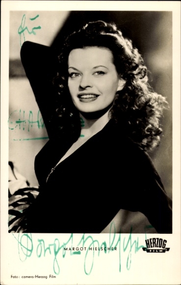 KP aktorka Margot Hielscher, portret, książę Film