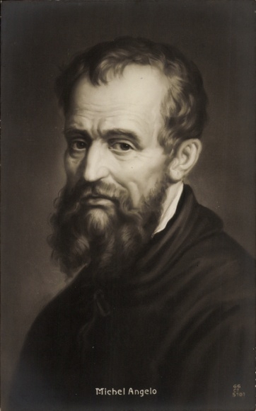 Malarz KP Michelangelo, portret