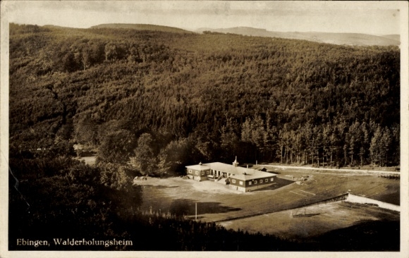 Ak Ebingen Albstadt in Württemberg, Walderholungsheim