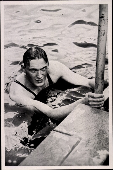 Collection picture Olympia 1936, German swimmer Erwin Sietas