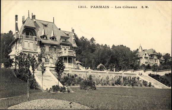 Ak Parmain Val-d’Oise, Les Coteaux