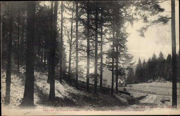 Postcard Saint Maurice sur Moselle Vosges, Plain du Canon