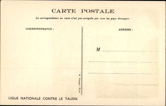 Artist Postcard Poulbot, Francisque Mom needs the ironing board