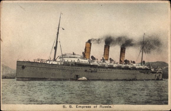 Ak-stoomboot SS Empress of Russia, Canadian Pacific Ships CPS
