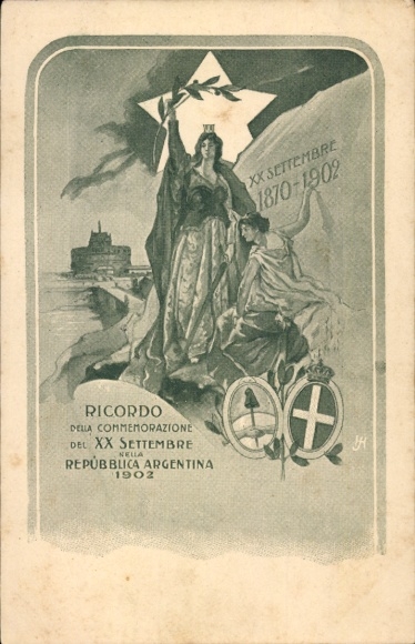 KP Argentyna, Commemorazione del XX Settembre 1902