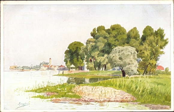 Artist PC Marshal, J., Langenargen Baden Württemberg, Bodenseepartie