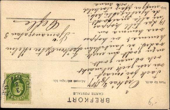 Postcard Prince Wilhelm and Princess Maria of Sweden, Marija Pavlovna Romanowa