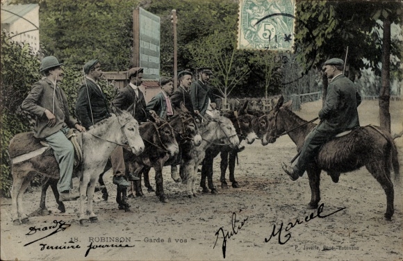 KP Chaumont Haute-Marne, Ludzie z osłami, Guard à vos, 18. Robinson