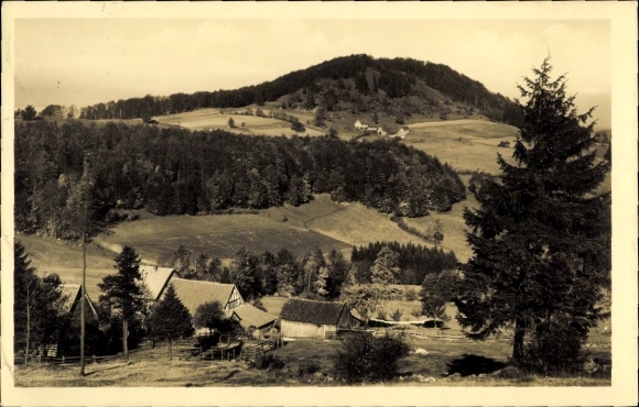 Ak Oberelsbach in der Rhön Unterfranken, Stellburg, Grabenhof