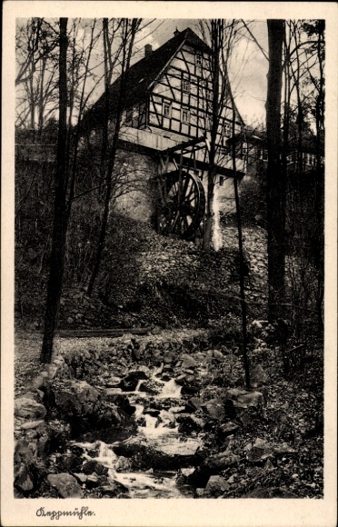 Postcard Dresden Hosterwitz, Keppmühle in Keppgrund